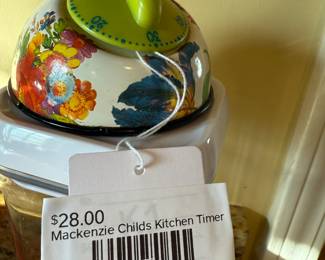 Mackenzie Childs Kitchen Timer