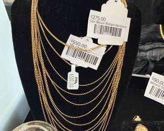 14k Chain (BL), Gas Bijoux Romeo Necklace 