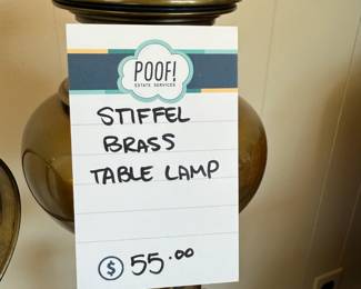 Stiffel Brass Table Lamp 