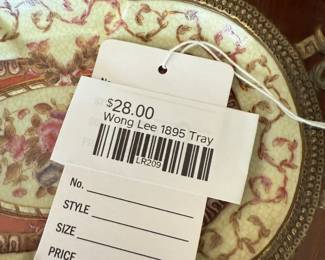 Wong Lee 1895 Tray 