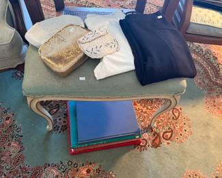 Ottoman, Books, Hand Bags, Clothing