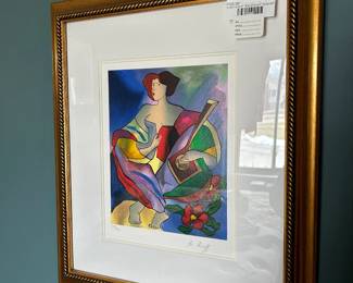 Linda Le Kinff "Nuit d'Orient" Serigraph