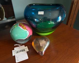 James R Wilbat Signed Paperweight