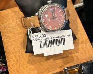 Shinola Gomelsky Argonite-715