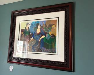 Itzchak Tarkay Signed Serigraph