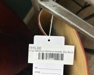 Frye Melissa Harness Inside Zip Boot