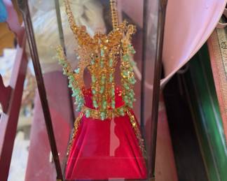 24k plated with jade