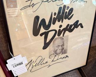 Signed Willie Dixon Cover 