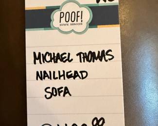 Michael Thomas Nailhead Sofa