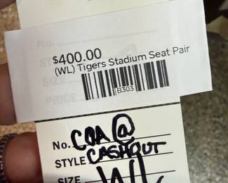 (WL) Tigers Stadium Pair