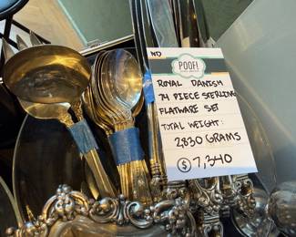 (BL) Sterling Candle Holder P