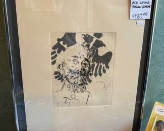 Signed JackLevine Art