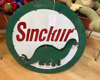 Vtg Sinclair Gas & Oil Sign