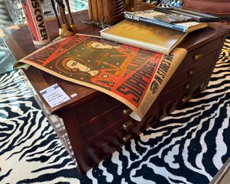 Wooden 8-Drawer Coffee Table