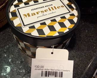 Jonathan Adler Marseilles Coasters
