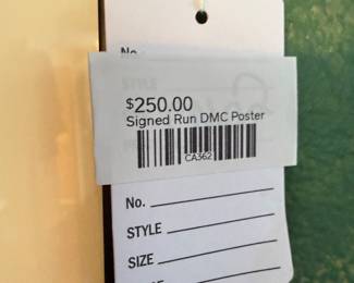 Signed Run DMC Poster