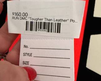 Run DMC "Tougher Than Leather" Poster