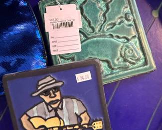 Motawi Medieval Dog Tile 