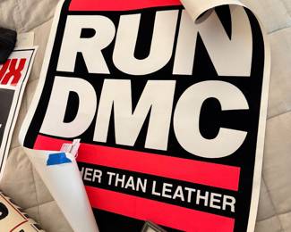 Run DMC "Tougher Than Leather" Poster