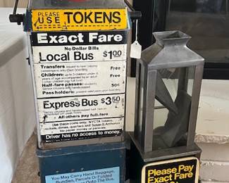 New York orginal token machines.