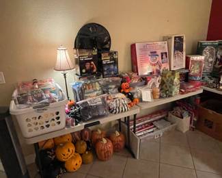 Halloween and holiday room