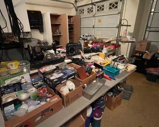 Tools, bulbs, supplies 