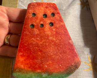  stone watermelon -   have baskets full of vintage italian stone -  fruit -   