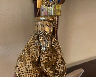 WHITING AND DAVIS  MESH VINTAGE PURSE  