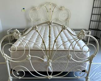 Wesley & Allen queen bed frame