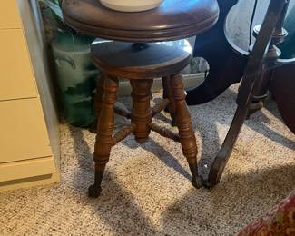 Victorian Era Organ stool