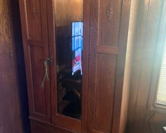 Homestead Armoire- had inside set up for gun cabinetry