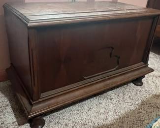 Small cedar chest