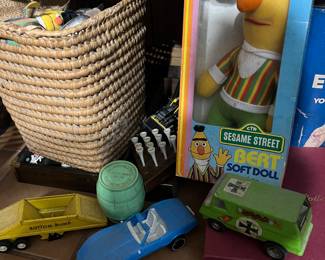 vintage toys-Tonka, etc