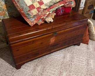Small cedar chest