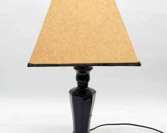 129 NavyBlueCeramicTableLamp