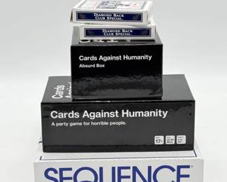 81 PlayingCardsCardsAgainstHumanitySequenceGames
