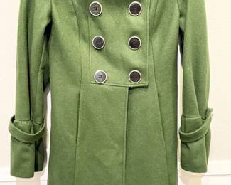 58 MarvinTailoredWoolPeaCoatWomensSmall