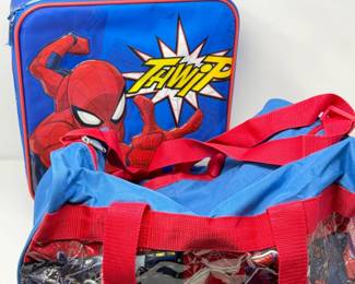 83 SpiderManSuitcaseDuffleKidSizes