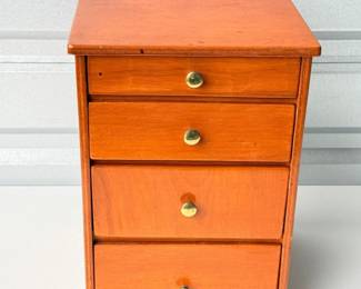 62 Wooden4DrawerJewelryStorageBox