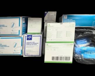 Medical Shoe Covers, Bonnets, Face Masks