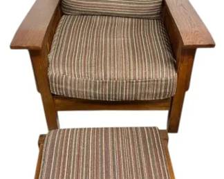 Missionary Style Adjustable Chair Footrest