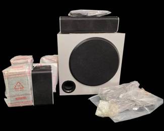 RCA RT2390B Home Theater Sound System Subwoofer, Remote  5 Speakers NO RECEIVER