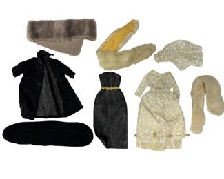 Vintage Handmade Barbie Lace Wedding Evening Dresses