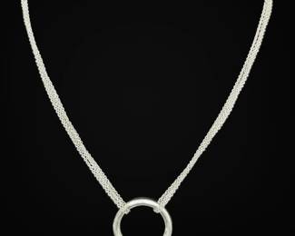 MultiChain Sterling Silver Necklace
