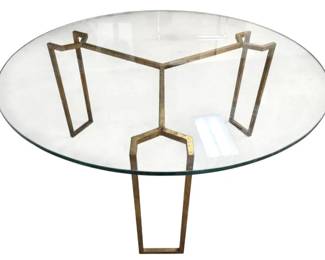 42 Round Glass Coffee Table