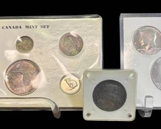 United States Canadian Coins  Includes 1893 Columbia Expo Half Dollar