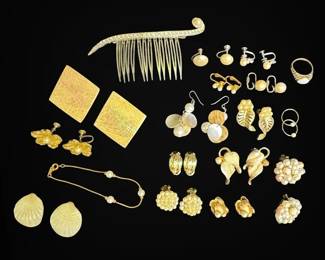 Pearlescent ClipOn Earrings  More