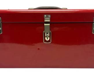 Red Metal Toolbox