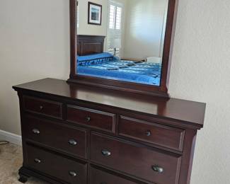 Dresser sold as a set with bed and nightstands. 
