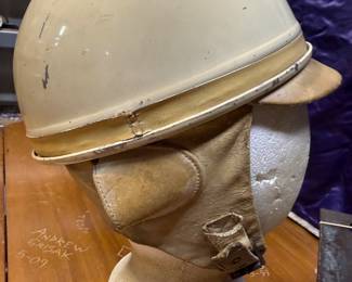 Vintage go-kart racing helmet 1958-1959